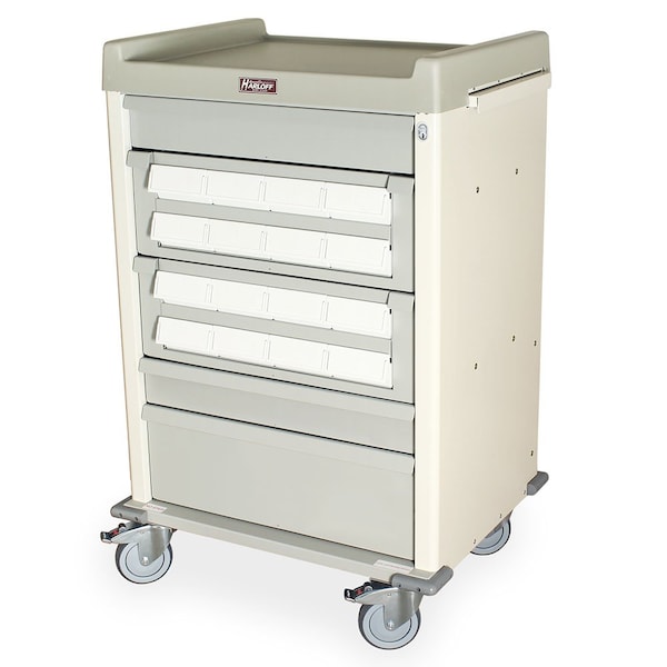 Aluminum Cassette Medication Cart